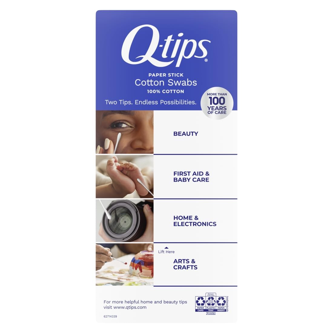 Q-tips Original Cotton Swabs 500 Count