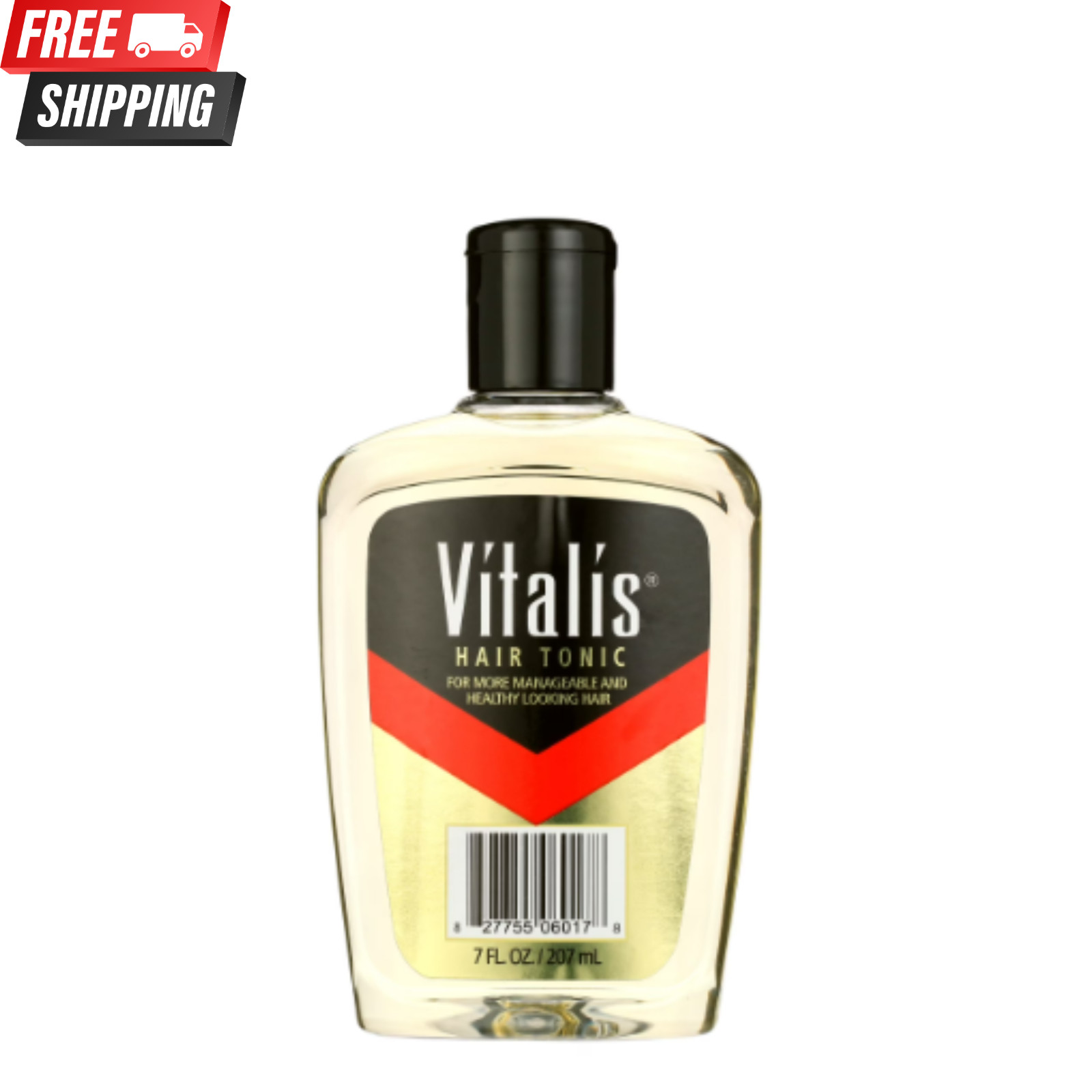 Vitalis Hair Tonic, for All Hair Types, 7 oz