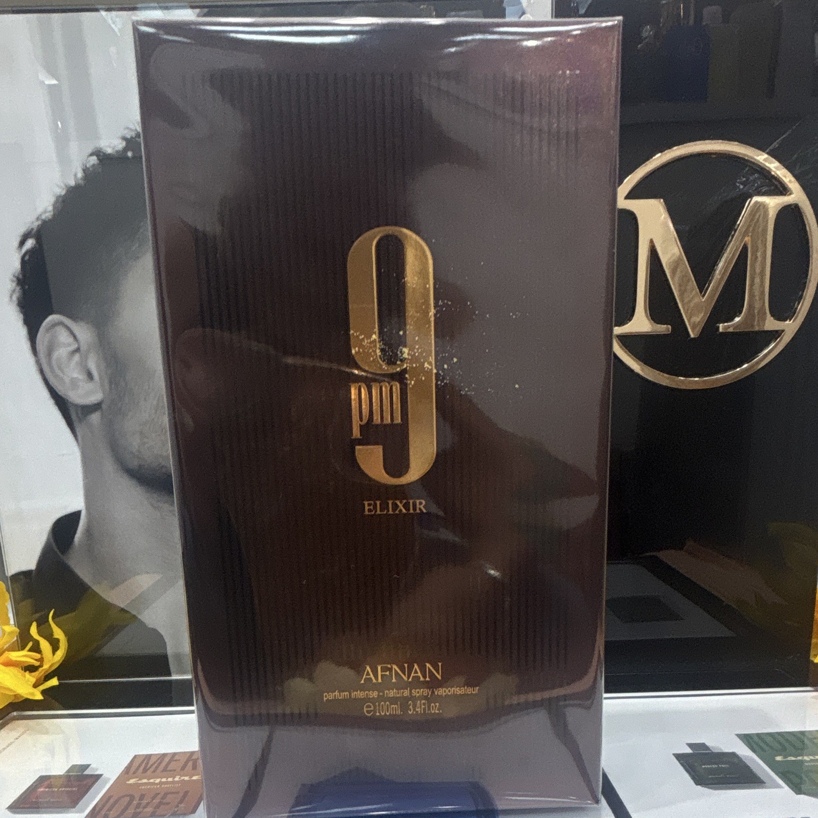 Afnan 9pm Elixir Parfum Intense Spray, Regular Size 3.4 fl oz