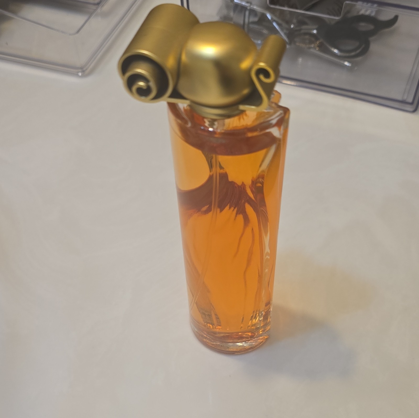 Givenchy Organza Eau de Parfum EDP 100 ml 3.3 Oz Gold Cap France Vintage Bottle