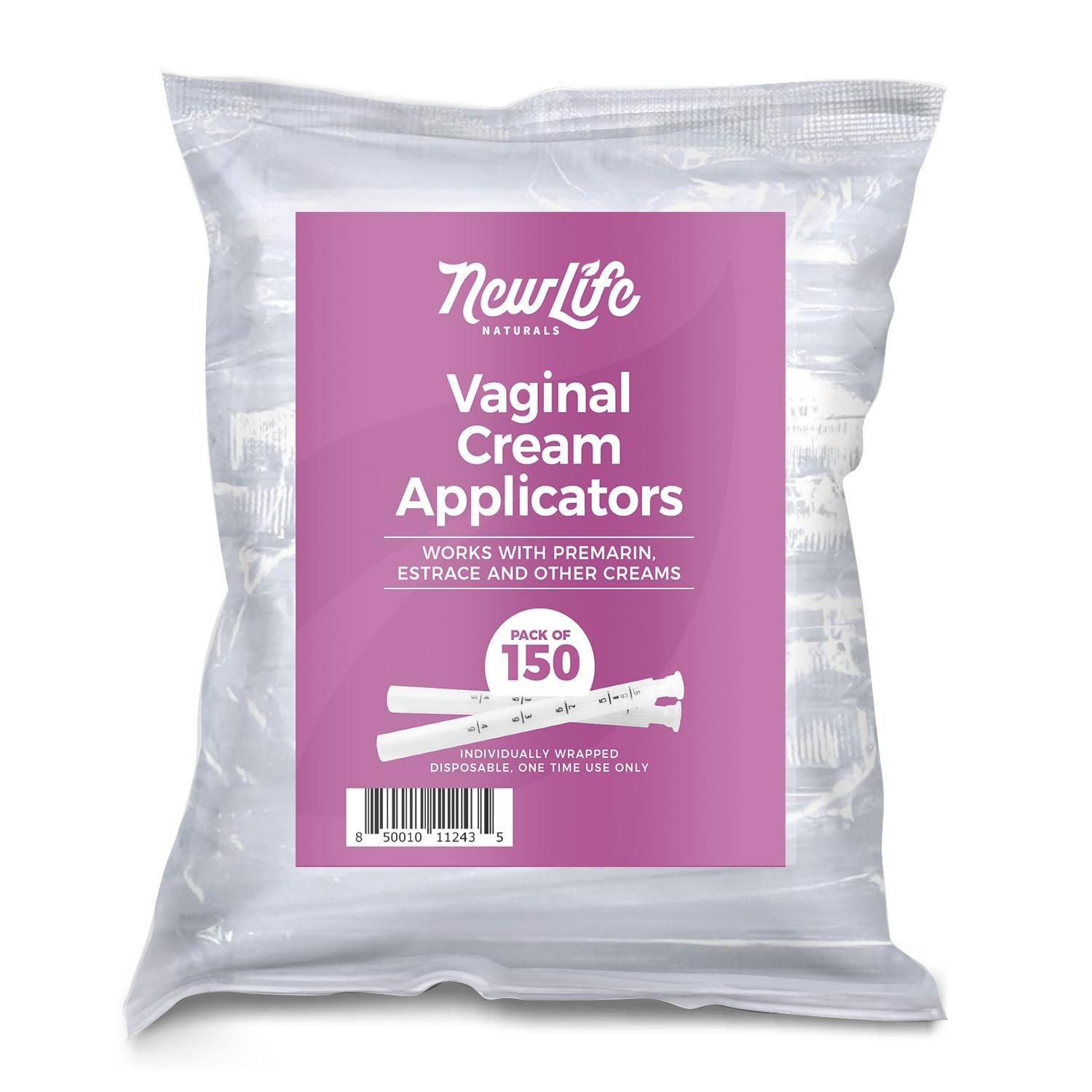 Vaginal Cream Applicators with Dosage Marks