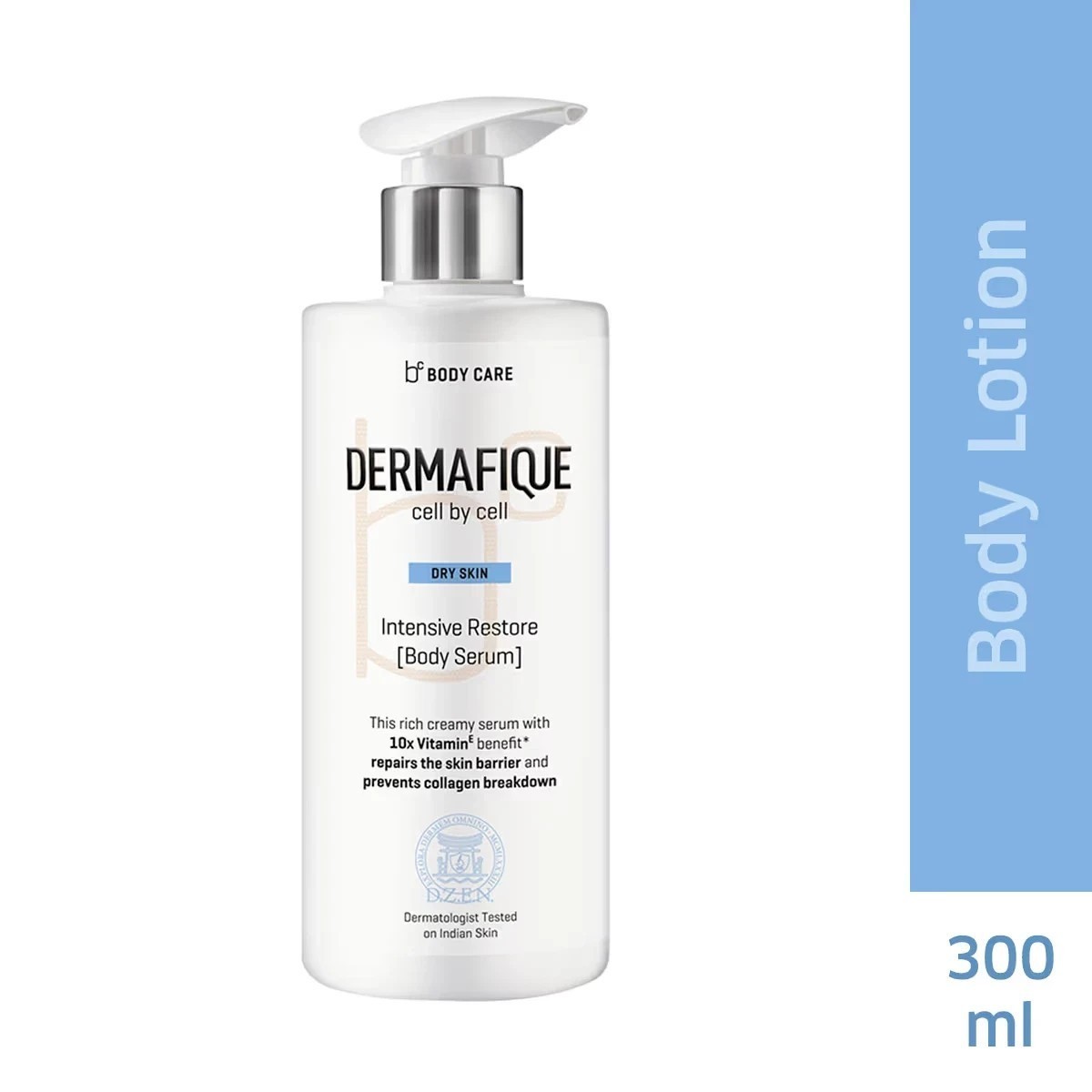 Dermafique Aquasurge Body Serum, Body Lotion with 10xVitamin E,Moisturizes(300ml