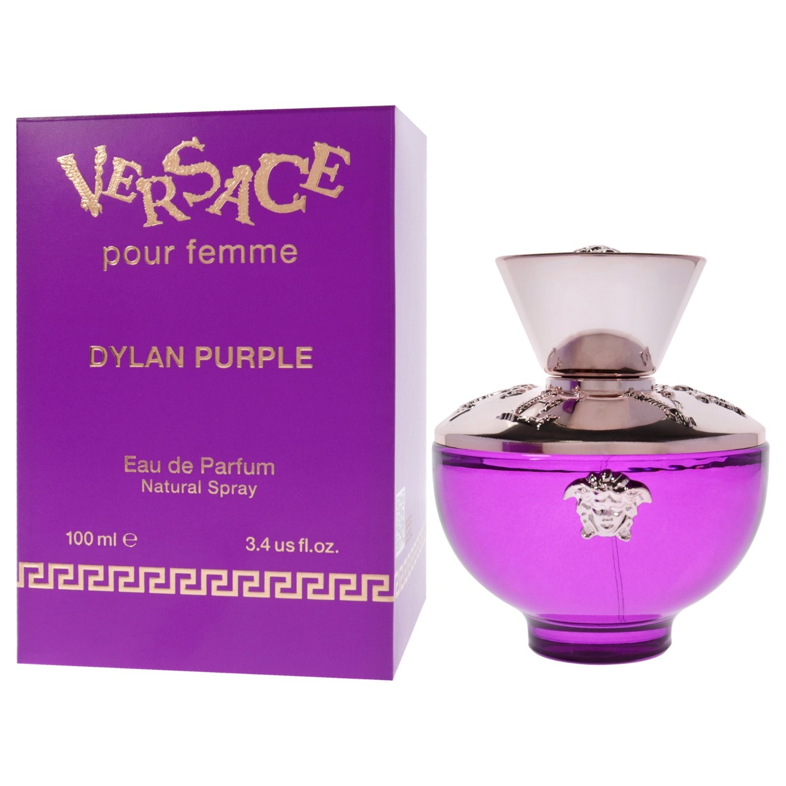 Versace Dylan Purple EDP 3.4 oz 100ml Women’s Floral Fruity Fragrance Spray