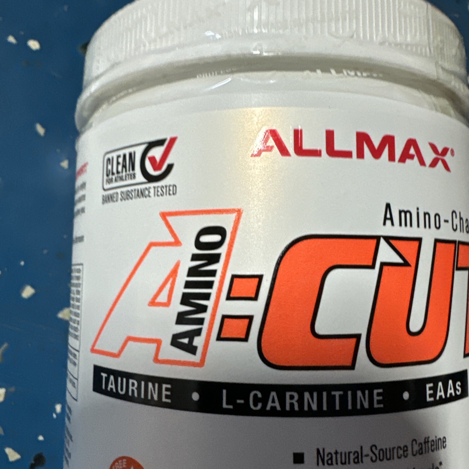ALLMAX Nutrition A:CUTS, Amino Charged Energy Drink, Arctic Orange, 210g