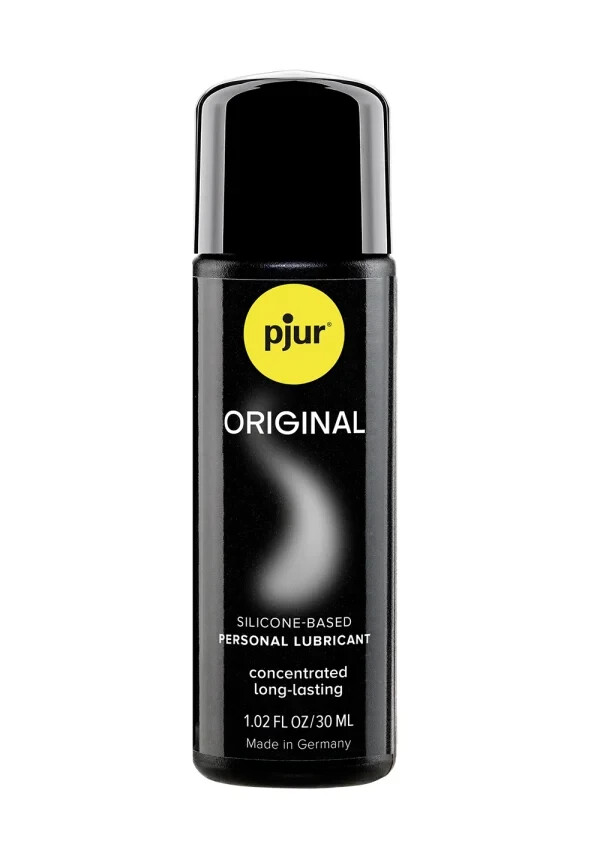 pjur original concentrated silicone-based lubricant – Long lasting – 5 Sizes