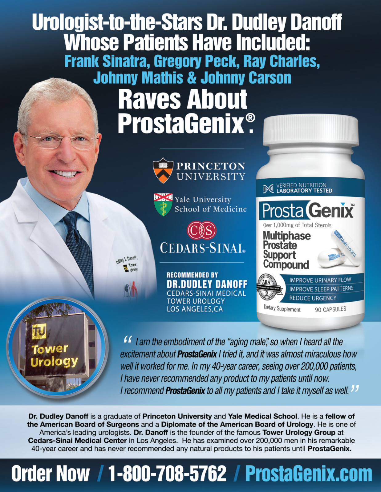 3 Bottle ProstaGenix – Direct From The Manufacturer – Authentic
