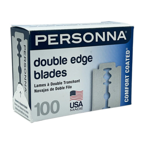 PERSONNA Barber Comfort Coated Double Edge Razor Blades BP9020 | 100pk