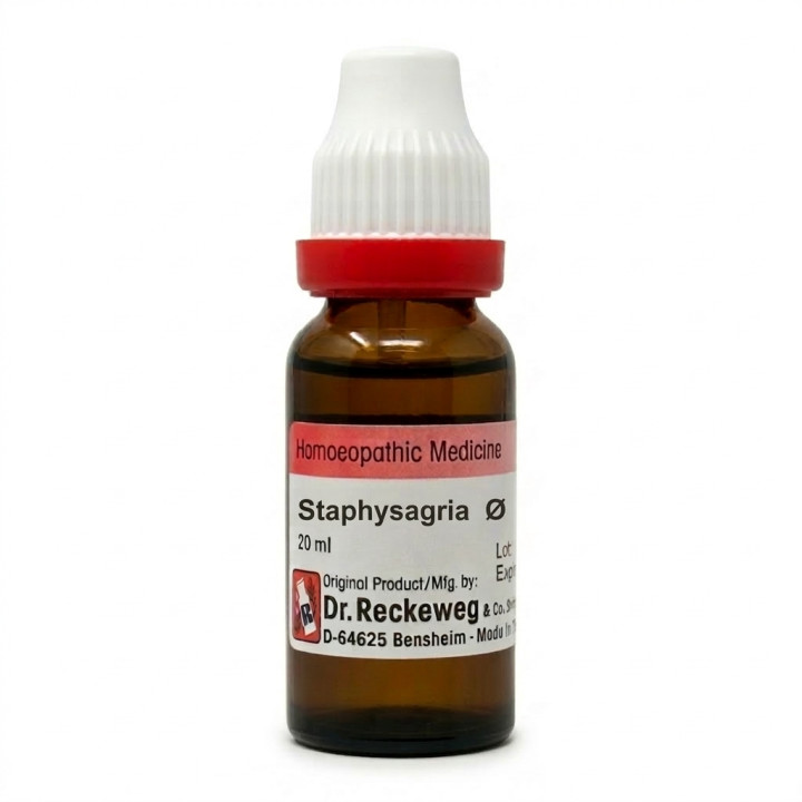 Dr. Reckeweg Staphysagria Q Mother Tincture 20ml FREE SHIPPING