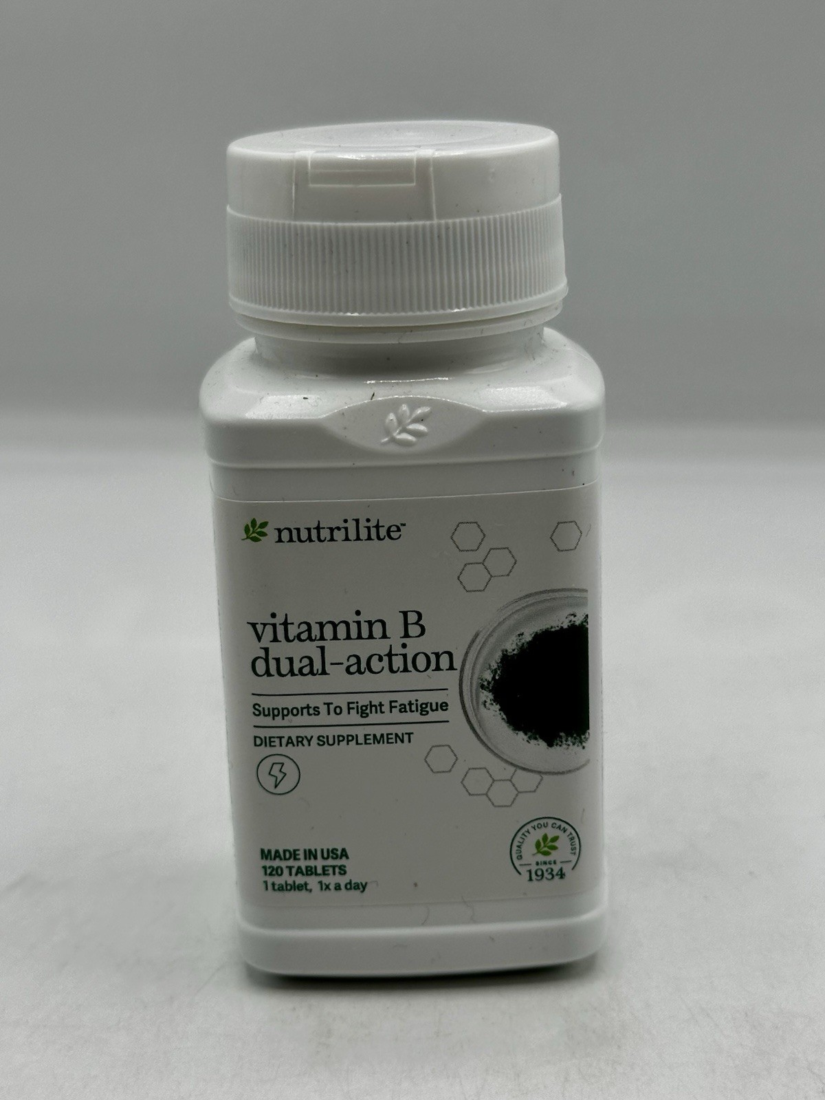 Nutrilite Vitamin B Dual-Action Supplement 120 Tablets Exp 01/2028
