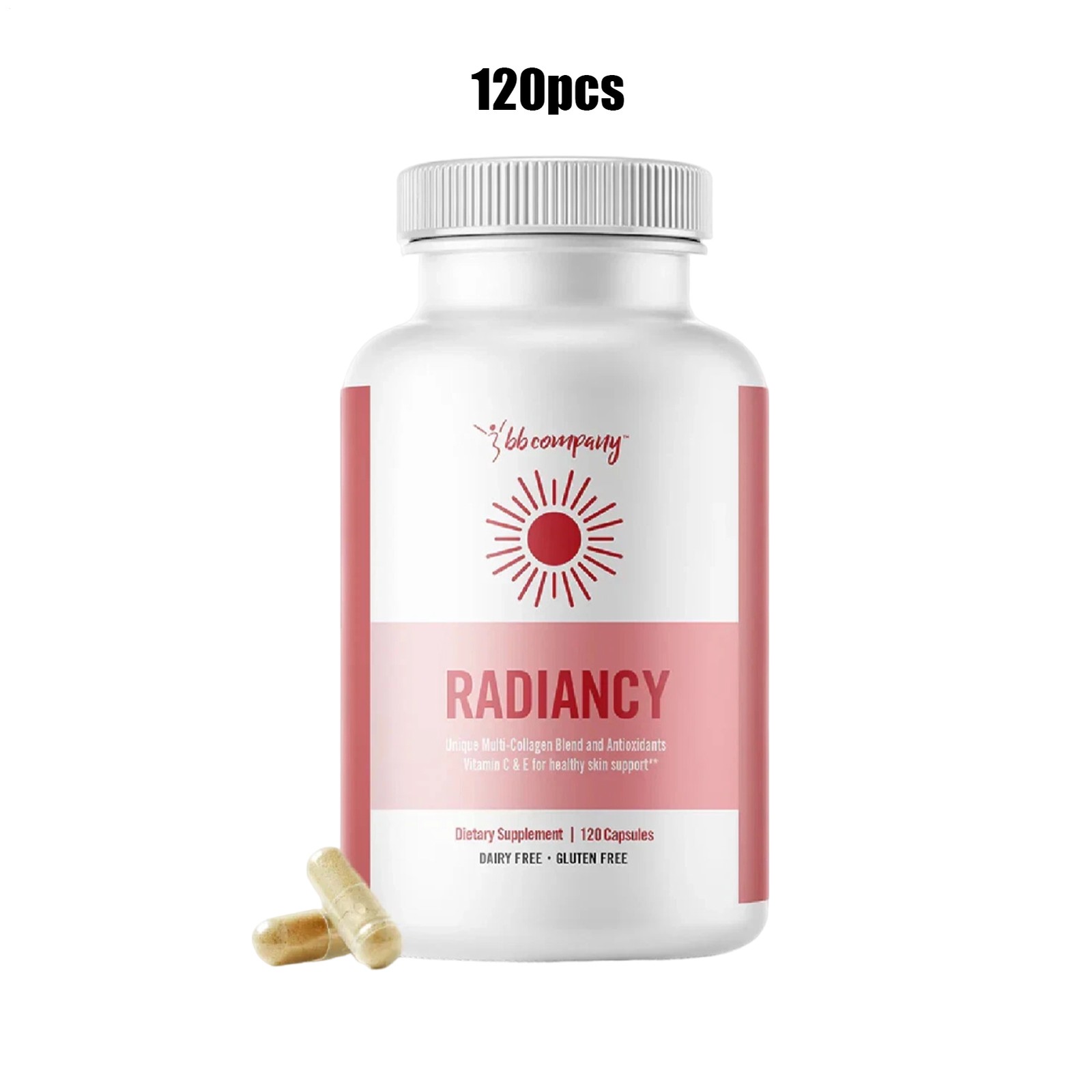 RADIANCY 120 Vaginal & Collagen Feminine Blend Health Anti|Aging Probiotic Caps