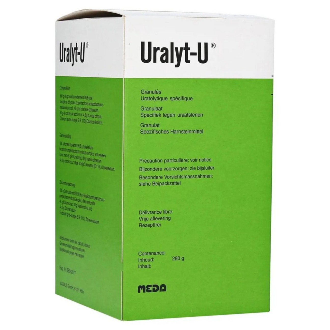 2X URALYT-U GRANULES 280 g MADAUS FOR RENAL STONES Germany Made 🥇