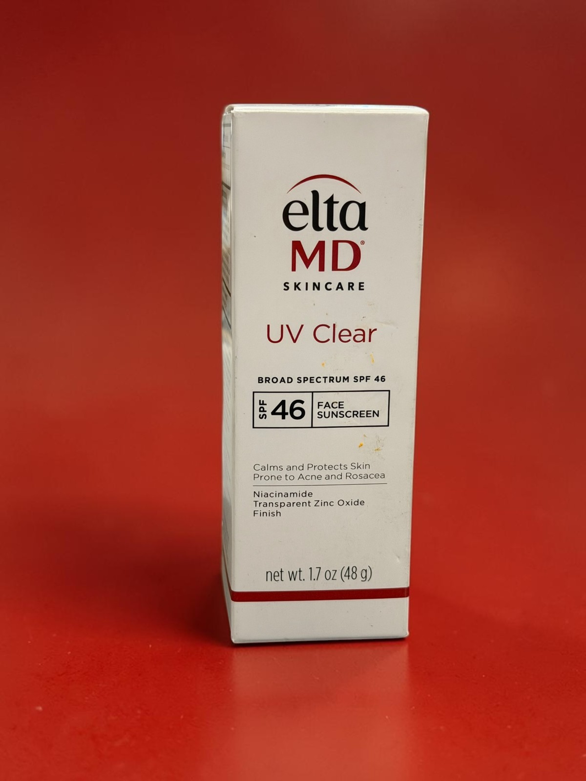 NIB~ EltaMD Skincare UV Clear SPF 46 Face Sunscreen Prone to Acne Rosacea 1.7