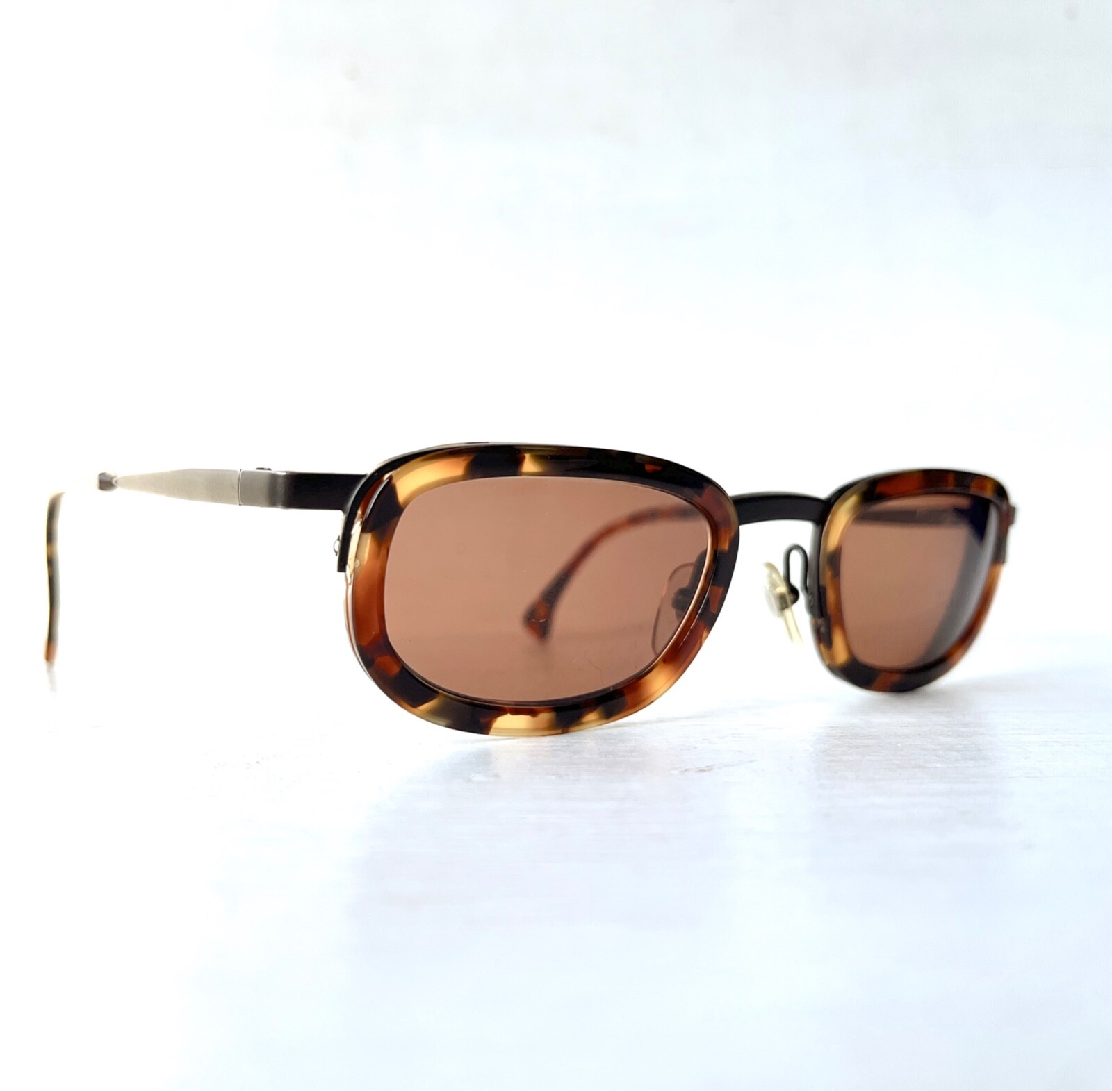 Alain Mikli 3240 Vintage Eyeglass Frames Rectangular Oval Tortoise FRAME ONLY