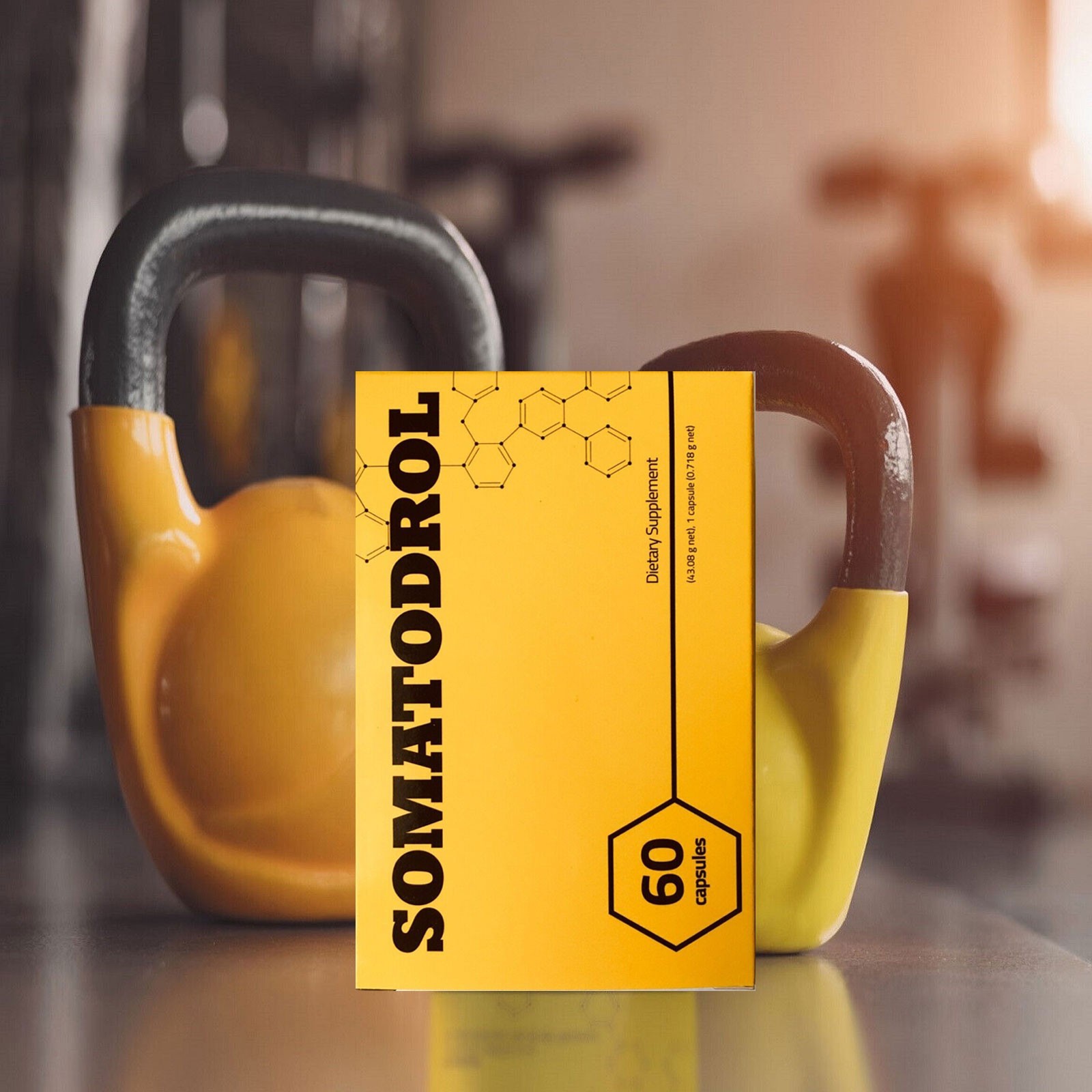 SOMATODROL – 60-240 Capsules – Regeneration Energy Natural Testo-Booster Muscle