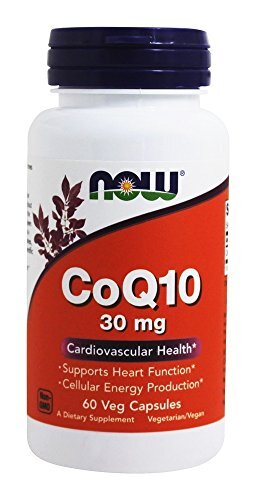 NOW FOODS CoQ10 30 mg 60 Veg Capsules