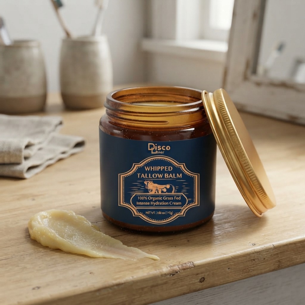 Natural Skin Repair Balm – 100% Grass Fed Beef Tallow & Hydrating Oils, 8.15 oz