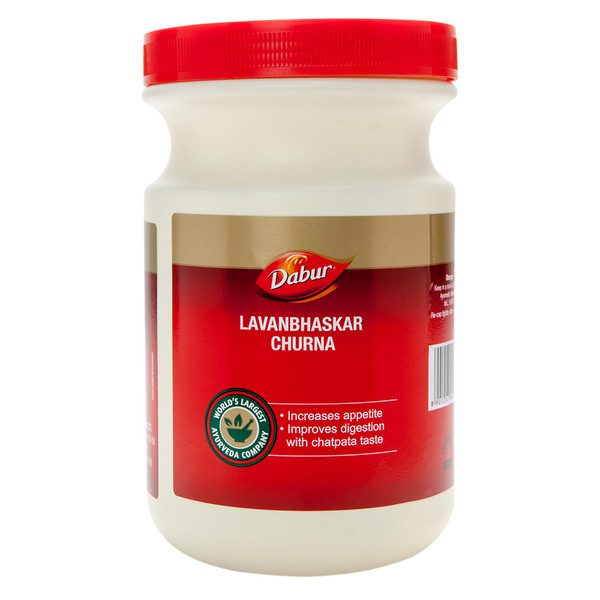 Dabur Lavanbhaskar Churna| Ayurvedic Digestive Herbal Powder Formula | 500G Pack