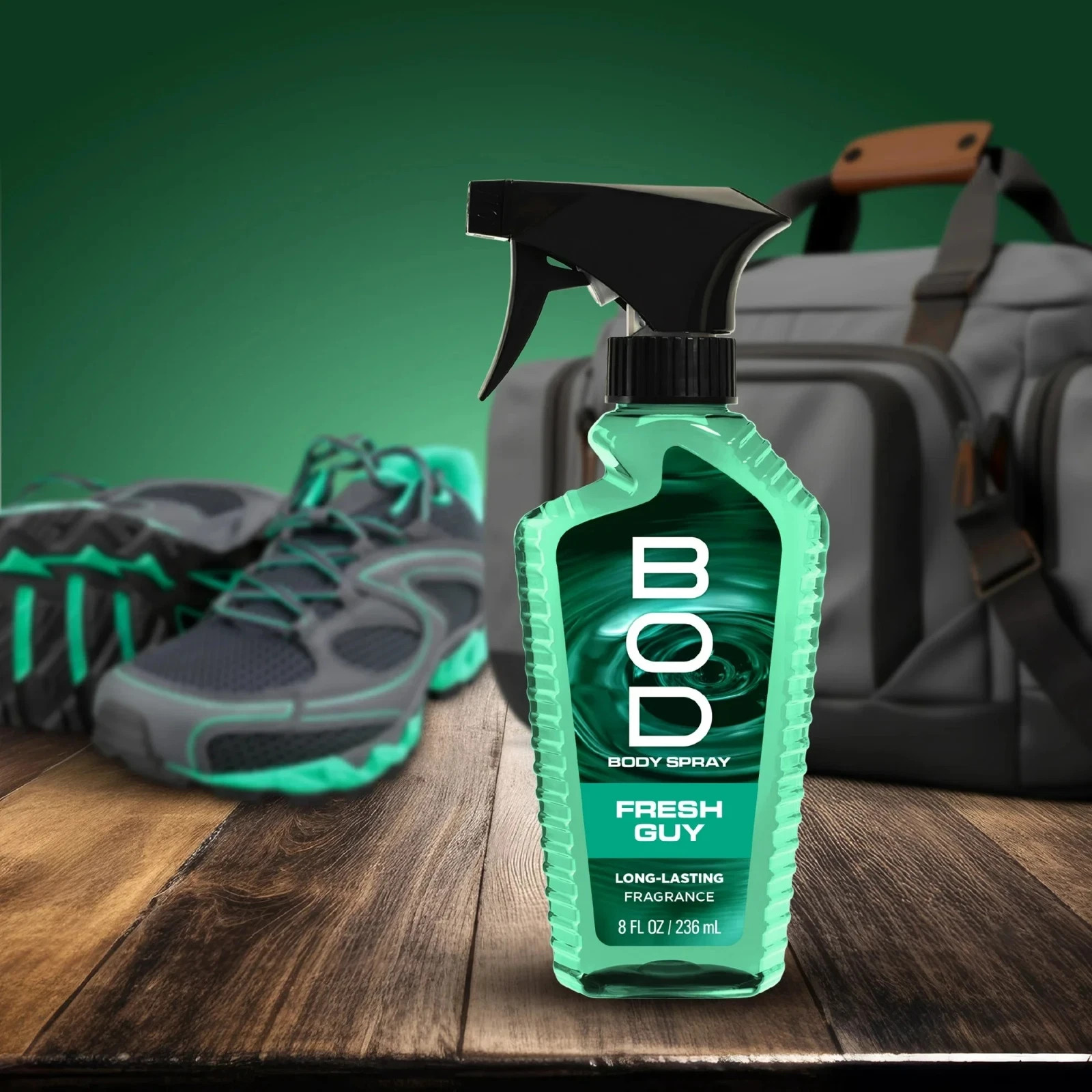 (3 PACK) BOD man Fragrance Body Spray, Fresh Guy, 8 fl oz Fresh Free Shipping