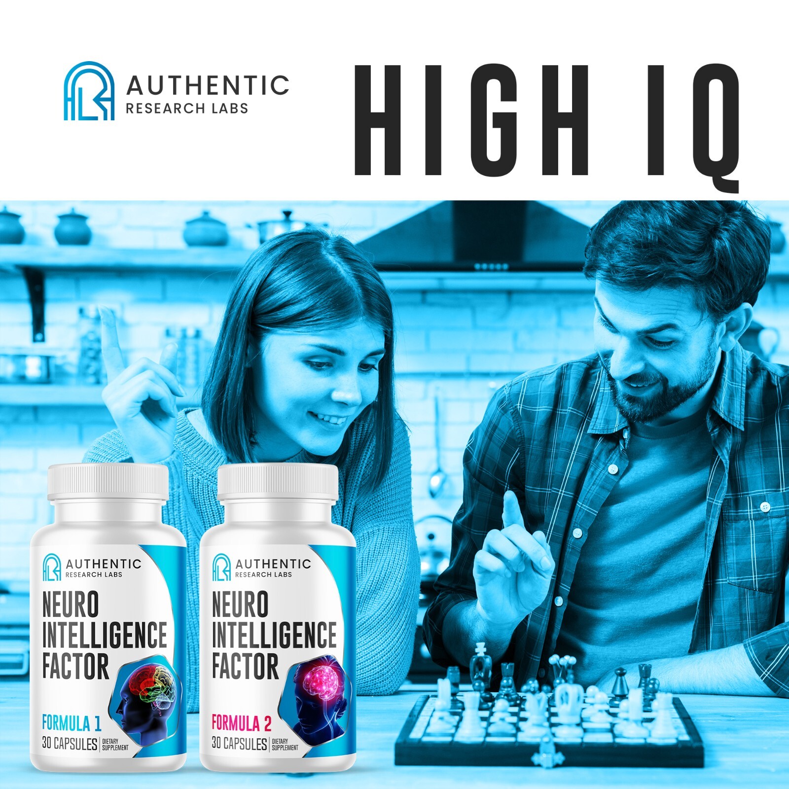 NEURO-INTELLIGENCE FACTOR, Long-Term Memory, Focus, Stress Resistance, Anxiety