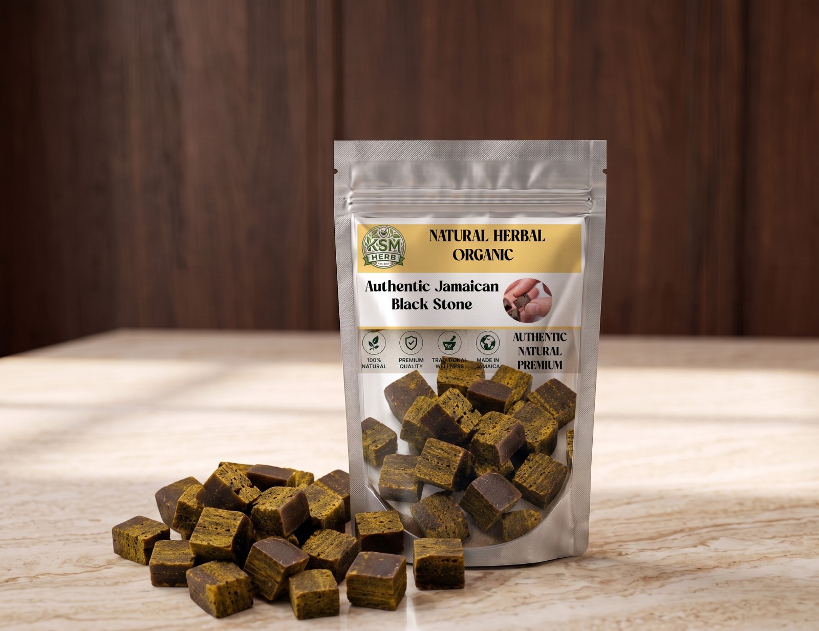 Authentic Original Black stone Power Natural Organic
