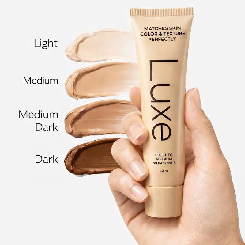 Luxe Research Color Changing Foundation Sensitive Moisturizing Friendly Options