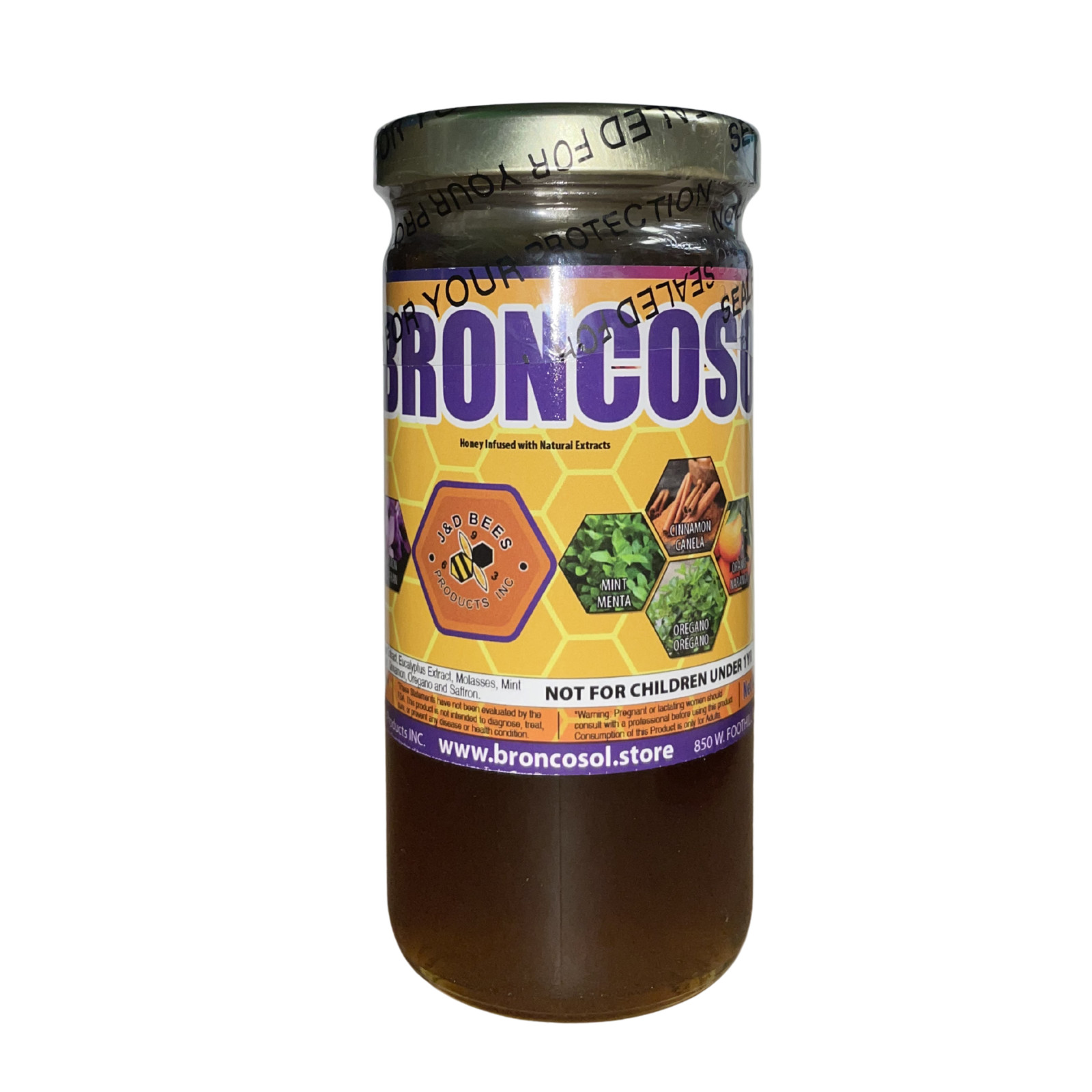 Cabroncosol – Jarabe de Hierbas Calmante – 12 oz – Por Pronaturamex.Inc