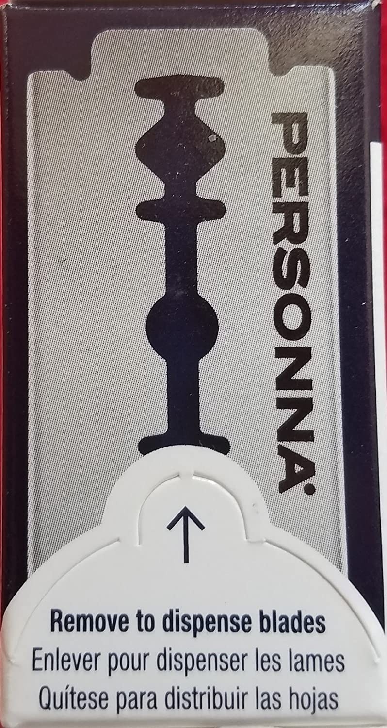 PERSONNA Barber Comfort Coated Double Edge Razor Blades BP9020 | Pack of 2