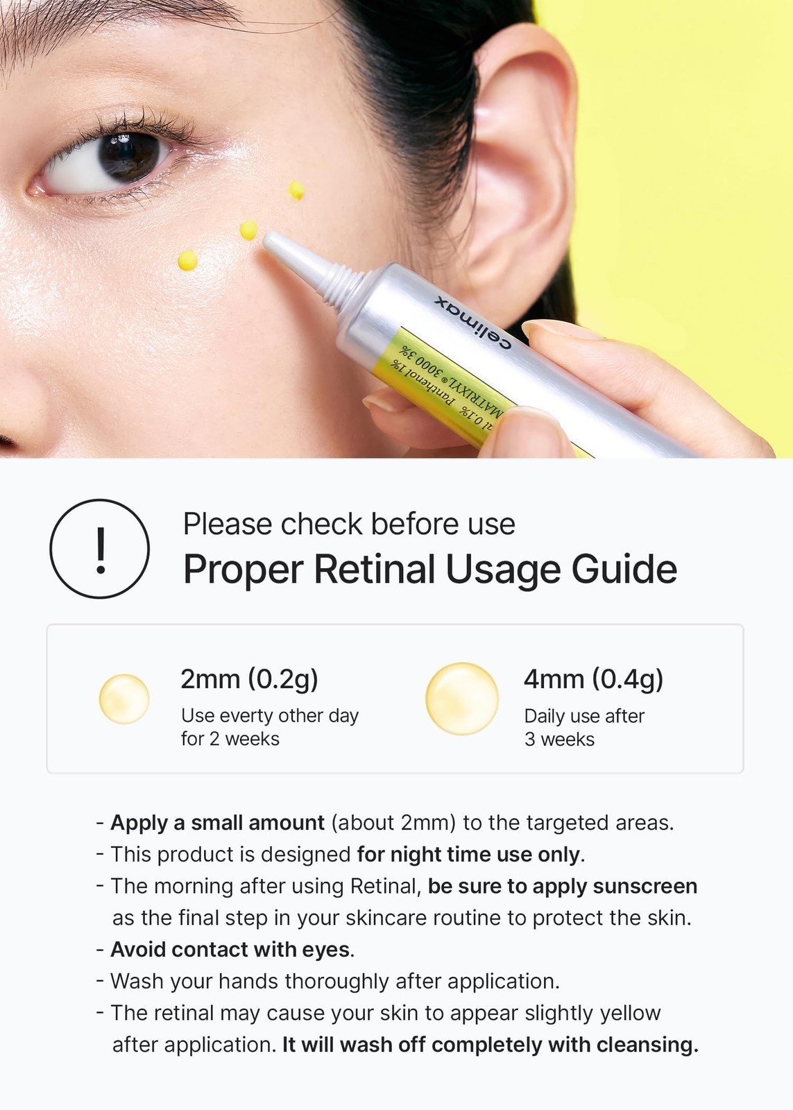 Retinal Premium Shot Tightening Booster 0.1 | Anti-Aging, Pore Minimizer, 15ml