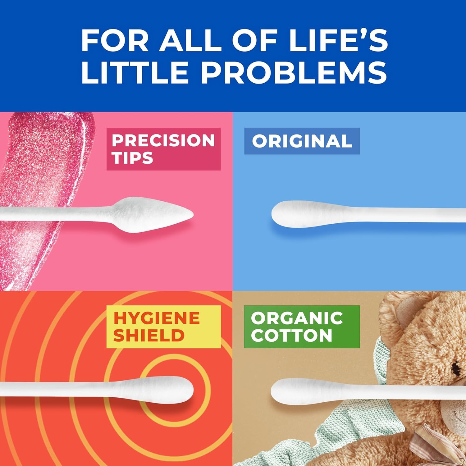 Q-tips Original Cotton Swabs 500 Count