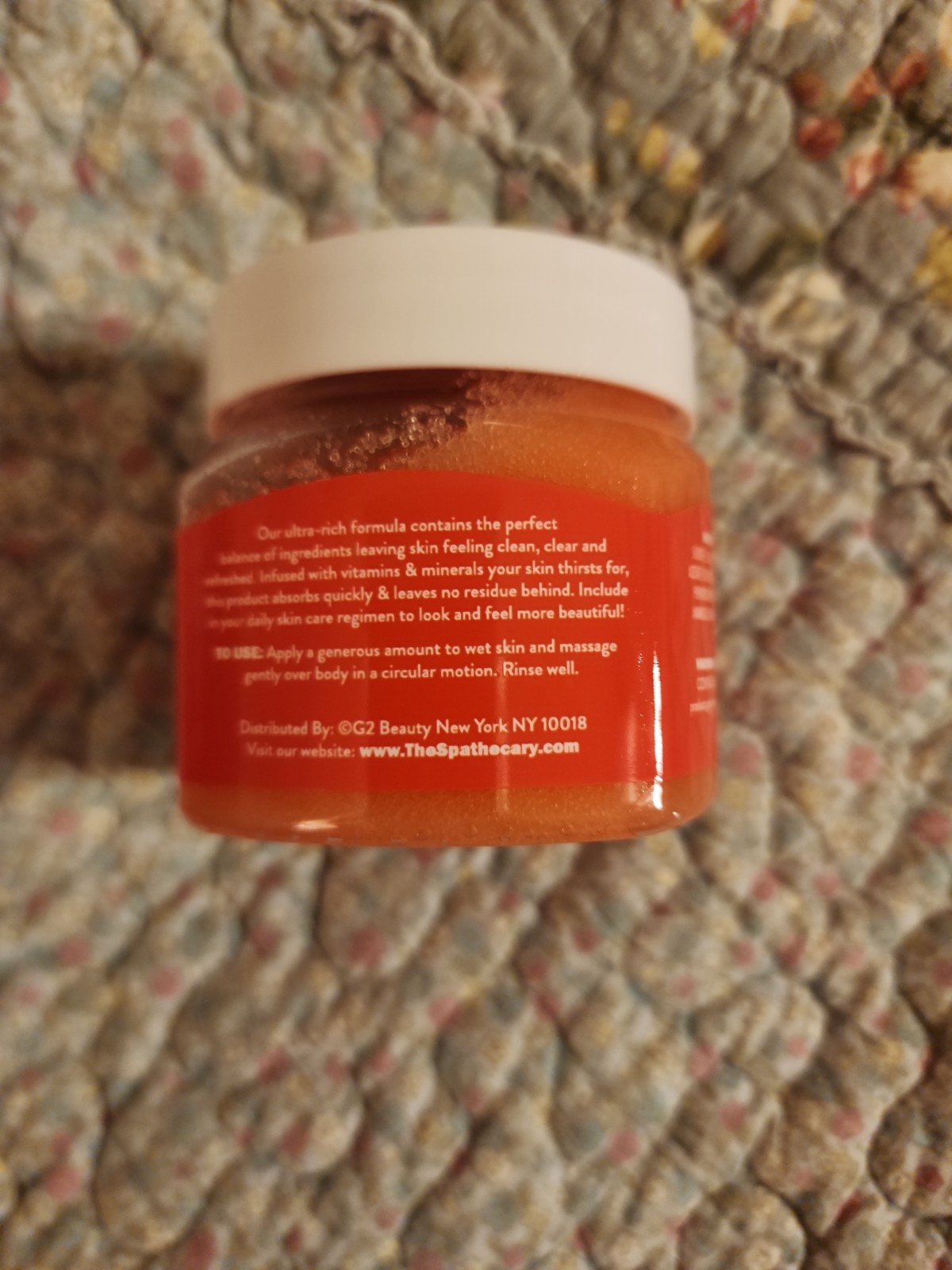 🍑🍓NEW🍓 🍑 The Spathecary: 🍓Strawberry🍓 🍑 Peach🍑 4 piece Body Set