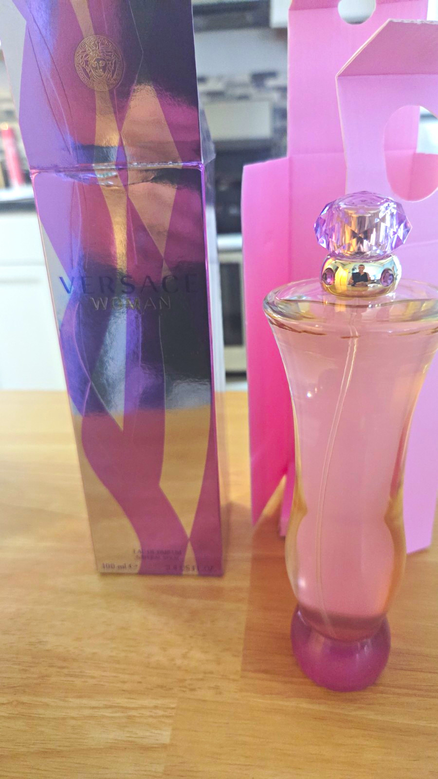 Versace Versace Woman Eau de Parfum Spray, Regular Size 3.4 fl oz