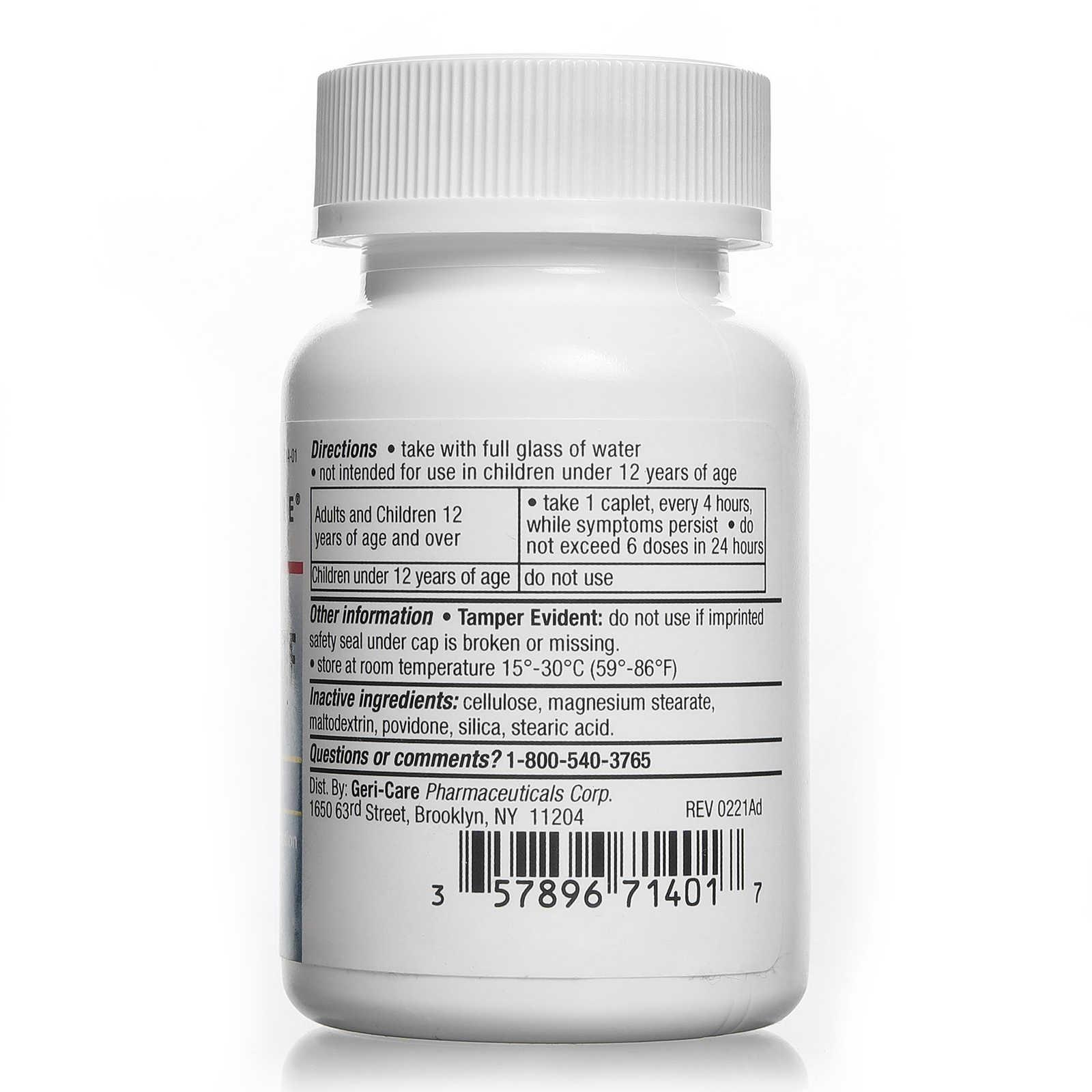 Guaifenesin Expectorant Mucus Relief 400mg Tablets 100ct