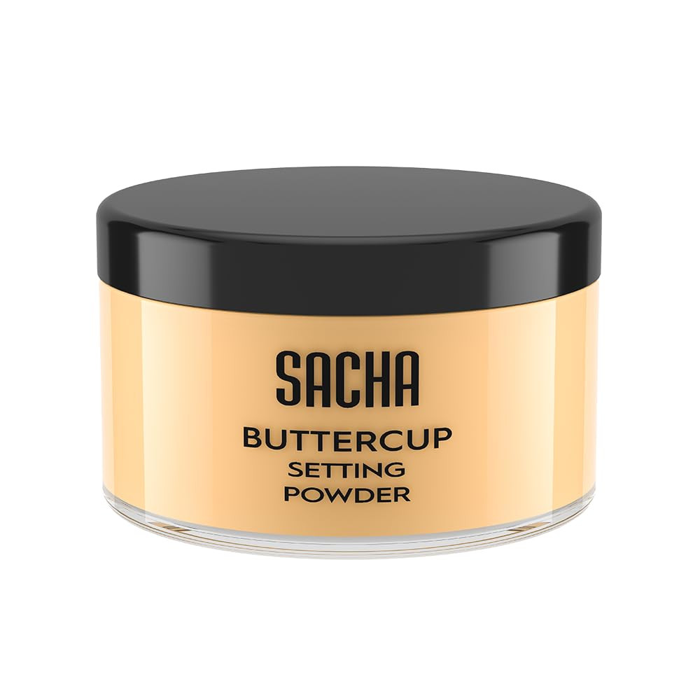 Sacha Buttercup Setting Powder – Makeup, Finishing, Loose Powder
