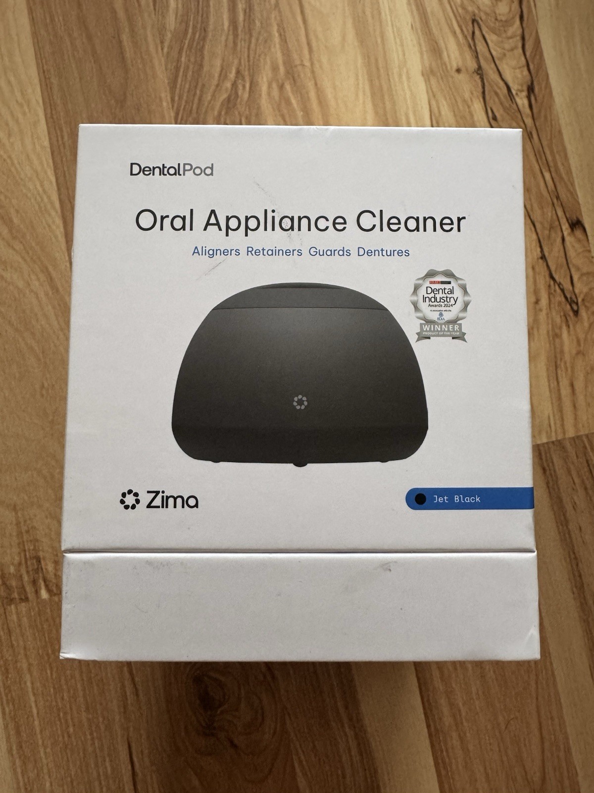 Zima Dental Pod Oral Appliance Cleaner (Jet Black) – New Sealed