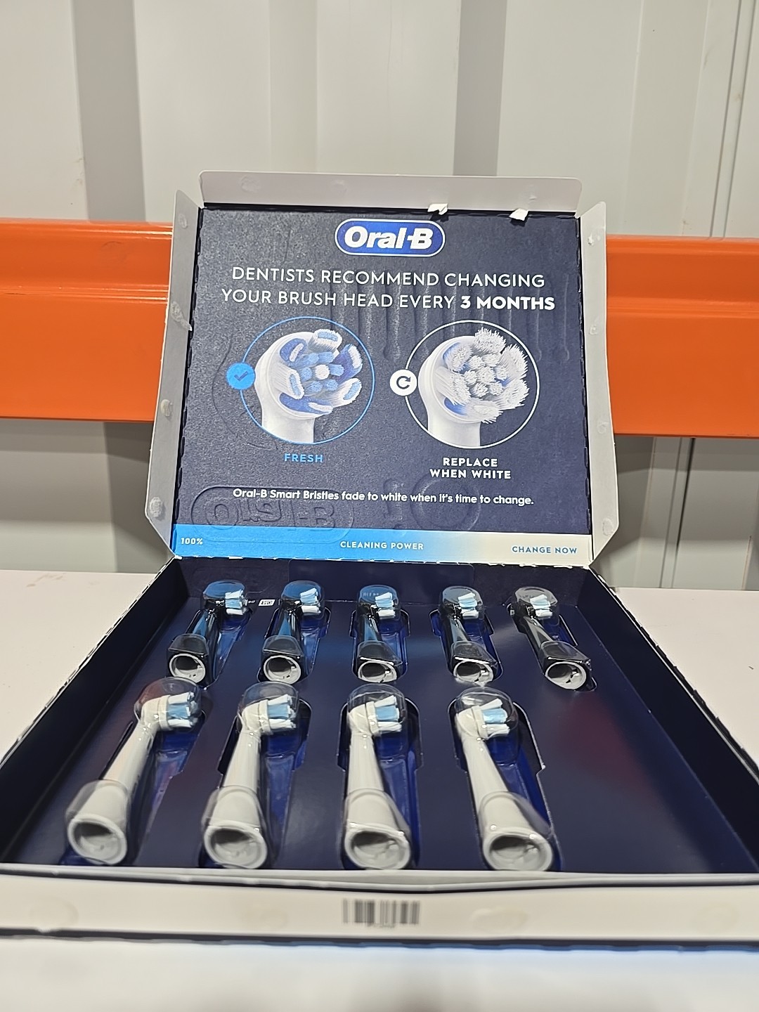 Oral-B iO Deep Clean Replacement Toothbrush Heads 9-Pack