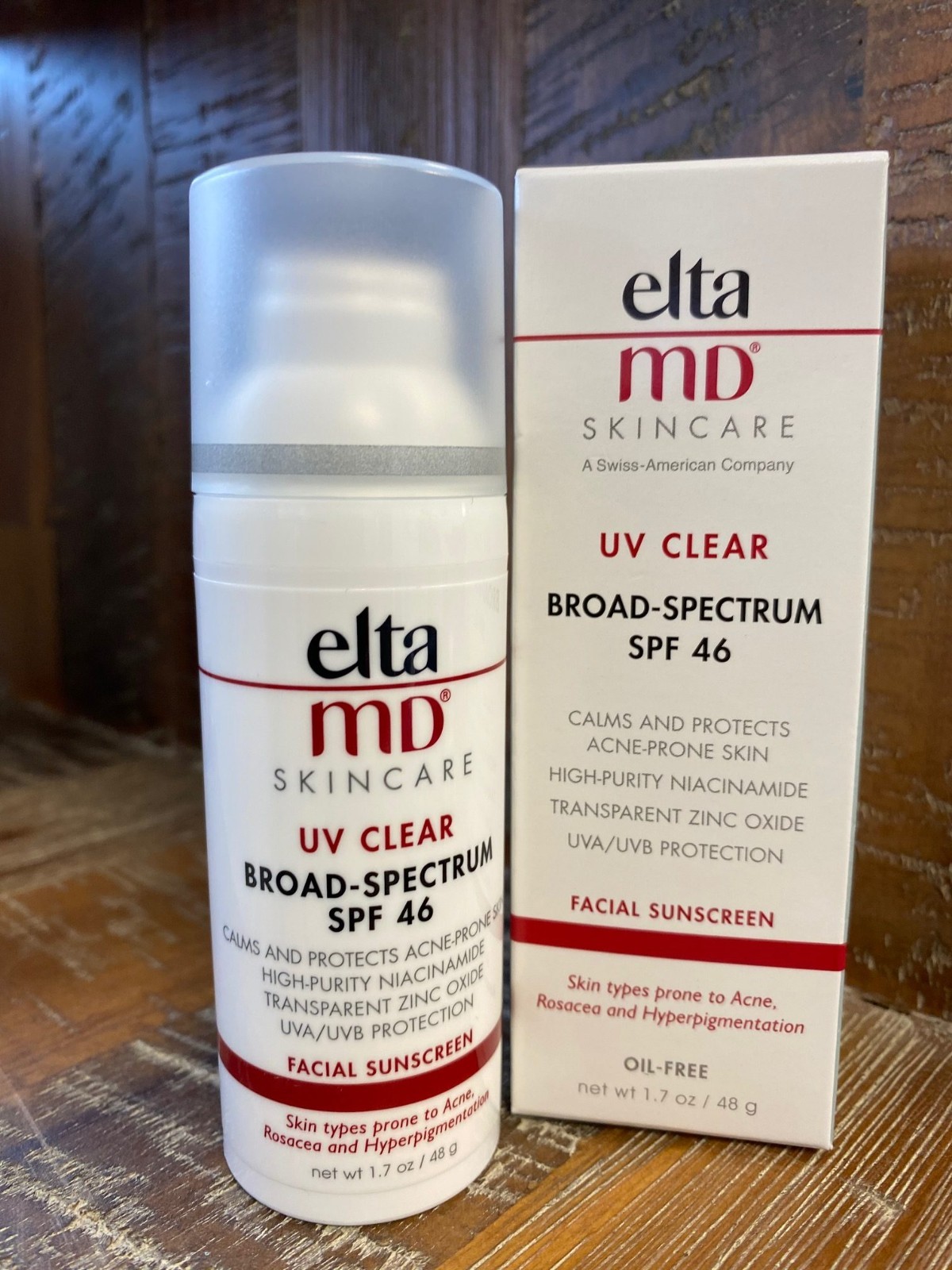 NEW EMD UV Clear Broad-spectrum Facial Sunscreen SPF 46 1.7oz EXP:07/26 US STOCK