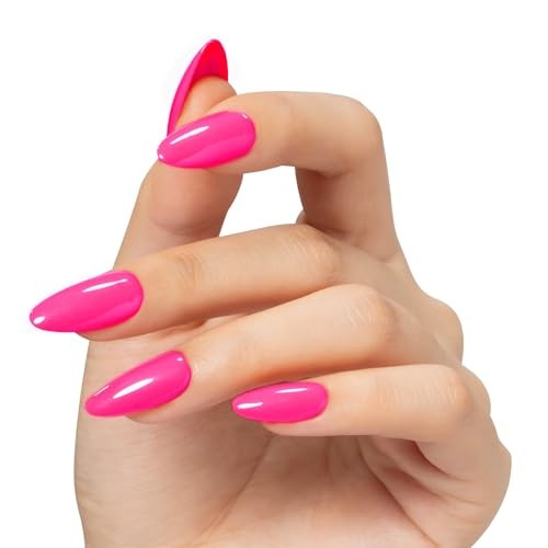 15ML Gel Nail Polish 1Pc Bright Pink Gel Polish Soak Off UV LED Nail Hot Pink