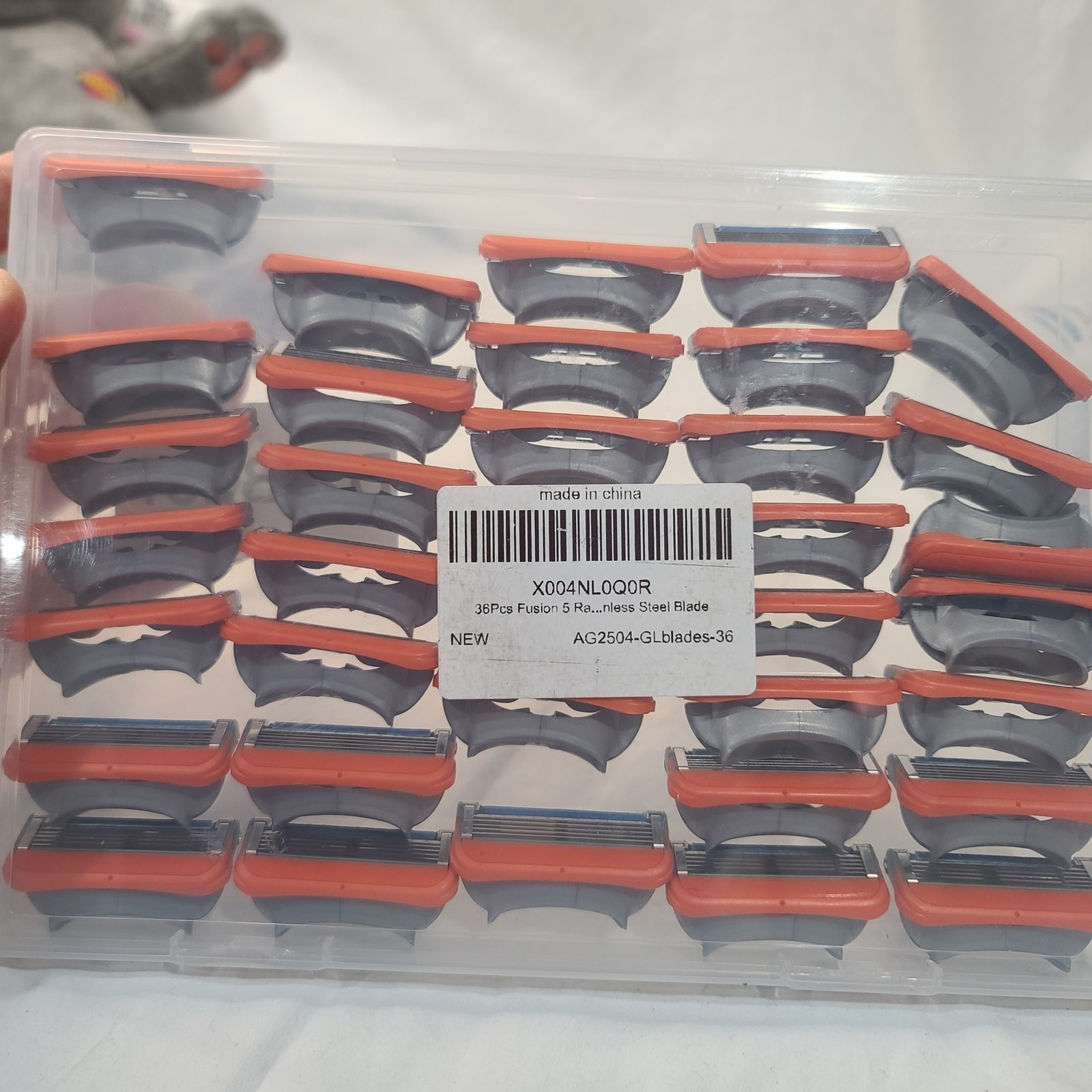 Gillette Fusion 5 Blades 36 CT Razor Blades for Men Generic