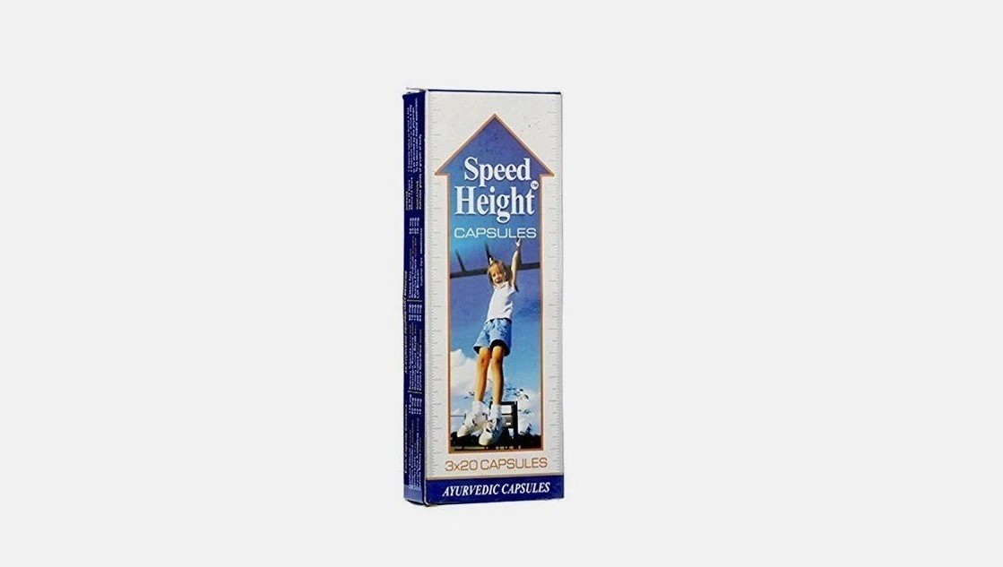 Speed Height Increase Gain 60 Capsule Herbal Ayurvedic Original Pills Taller