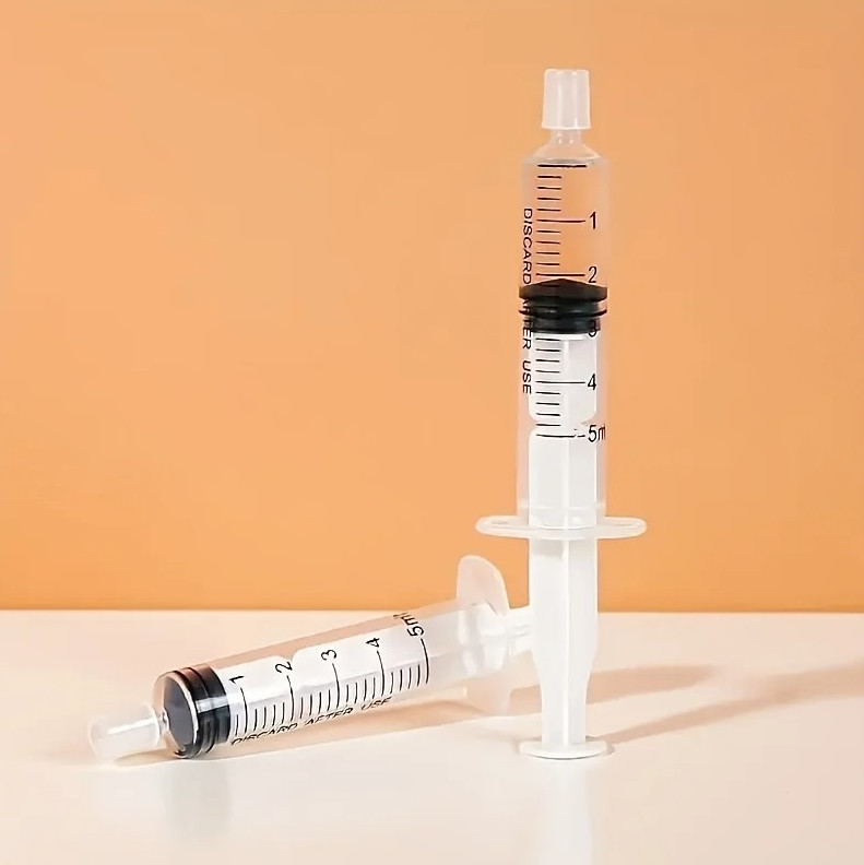 10/20pcs 5ml Plastic Syringe Perfume Dispenser Cosmetic Refill Tool NEW