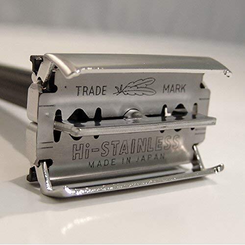 Feather Hi-Stainless Double Edge Shaving Razor Blades – Pack of 100