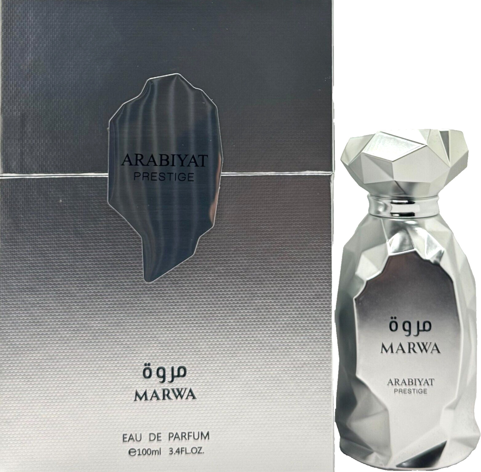 ARABIYAT PRESTIGE MARWA EAU DE PARFUM SPRAY UNISEX 3.4 Oz / 100 ml BRAND NEW!
