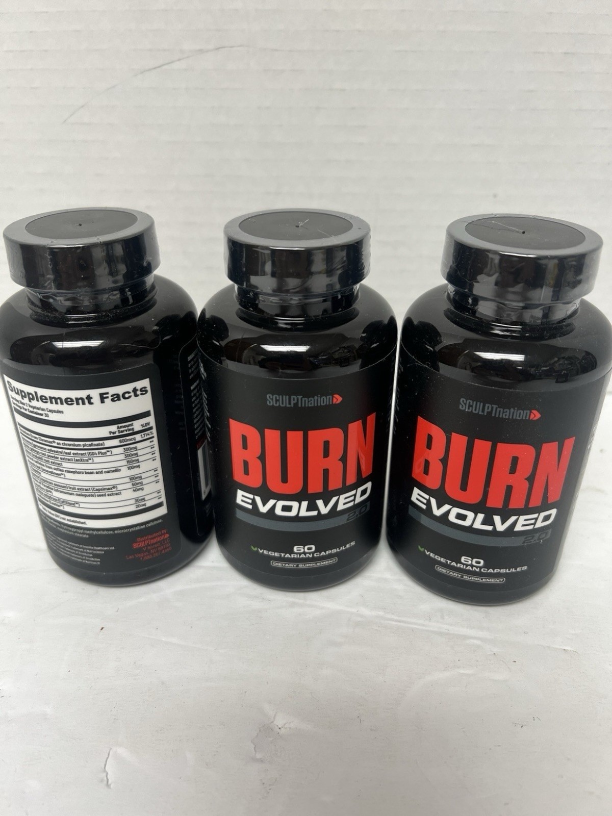New BURN EVOLVED 2.0 Fat Loss Supplement , 180 Capsules