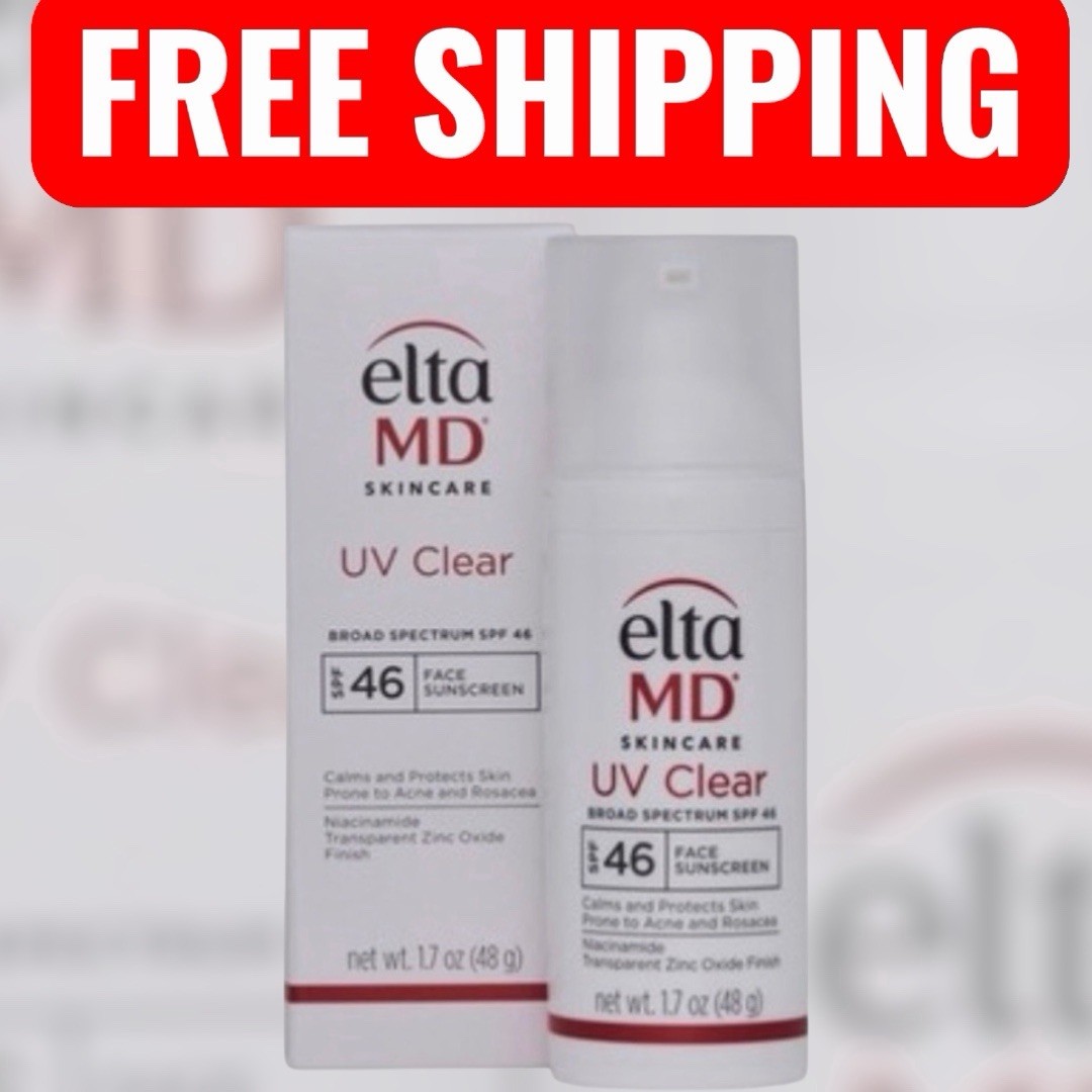 Elta MD UV Clear Broad-spectrum Facial Sunscreen SPF46 1.7oz Exp 3/2027 New Box