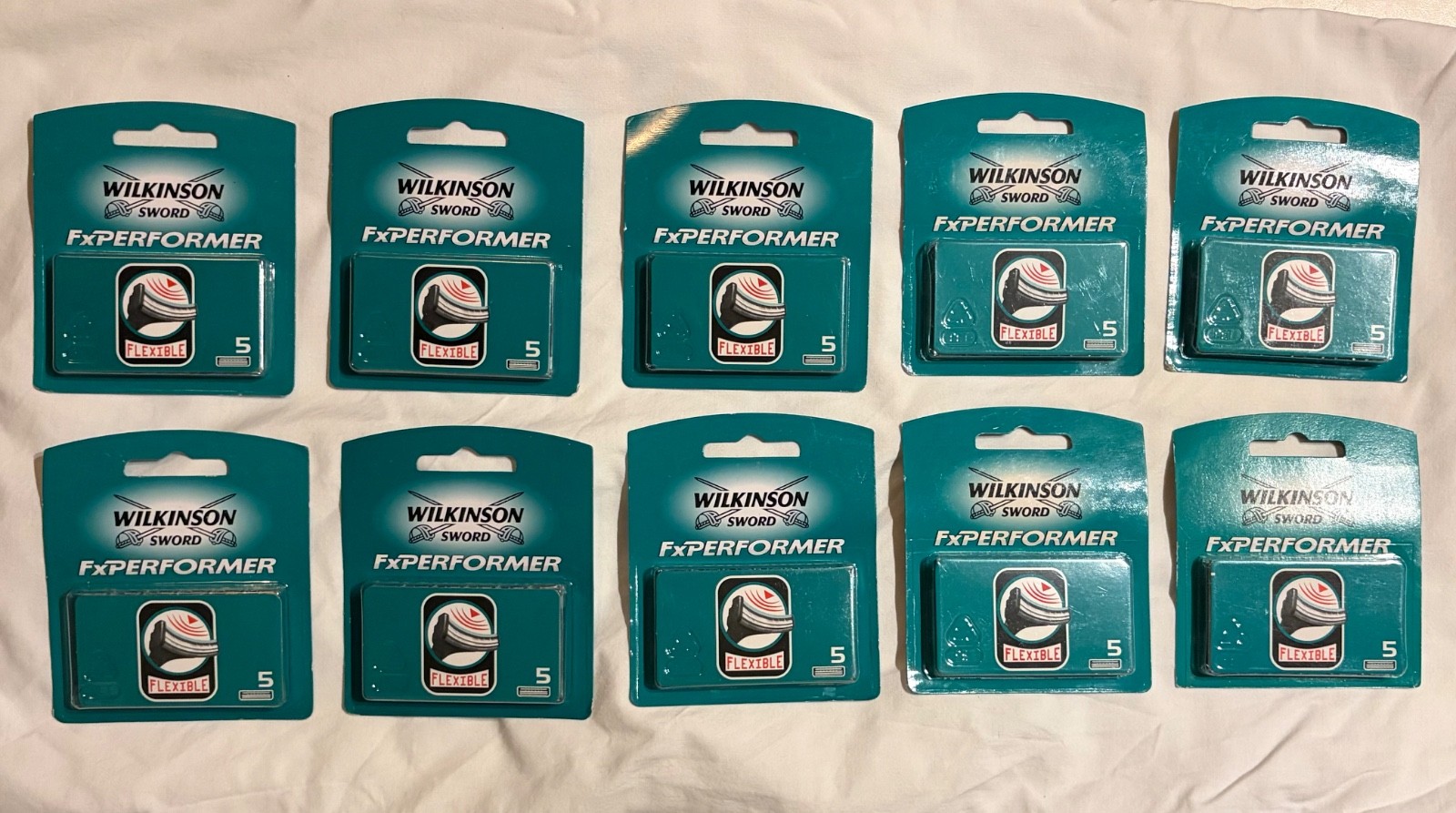 50 Wilkinson Sword FX Performer Razor Blades – Fits Schick Tracer – 10 Packs