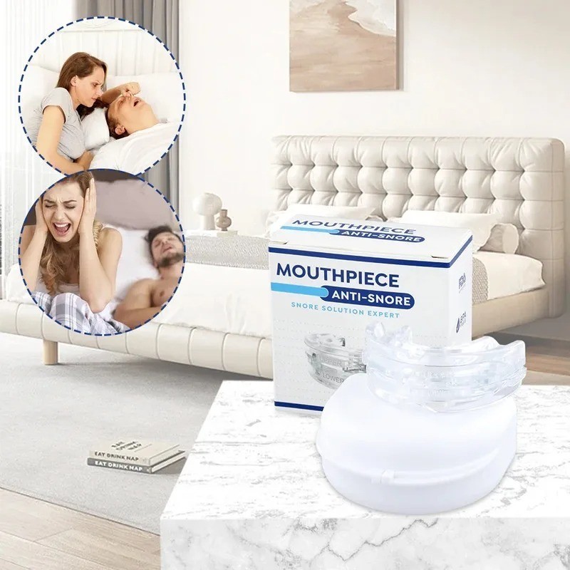 Anti Snore Mouthpiece Sleep Aids Mouth Guards Stop Snoring Adjustable Bruxisms