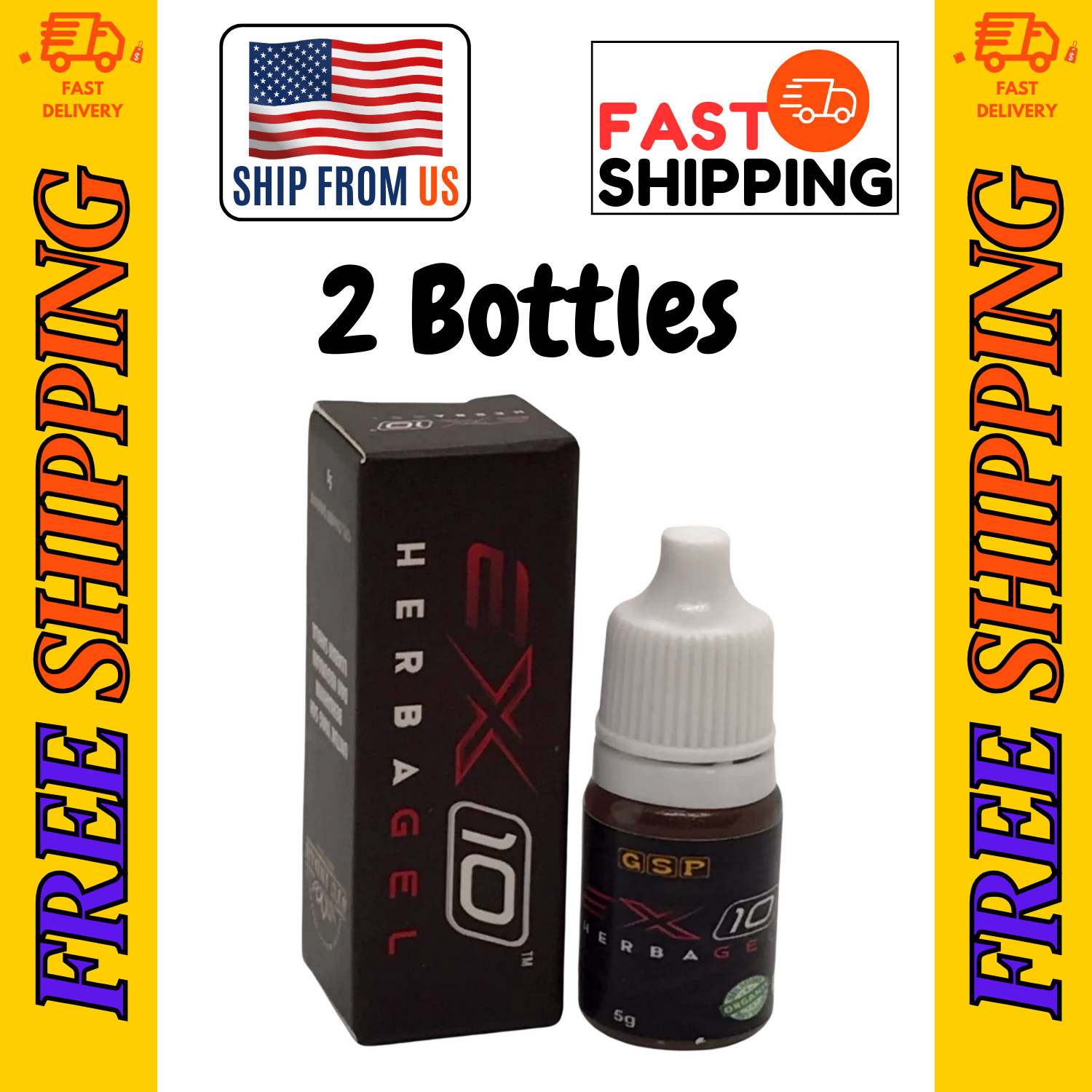 Gambir Sarawak Herb Gel: Prolong Premature Ejaculation for Men (2 Bottles)