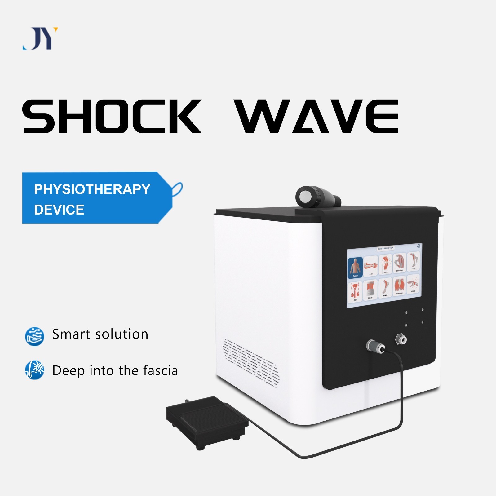 10 Bar Radial ED Shockwave Therapy Machine Deep Relief for Chronic Pain Massage