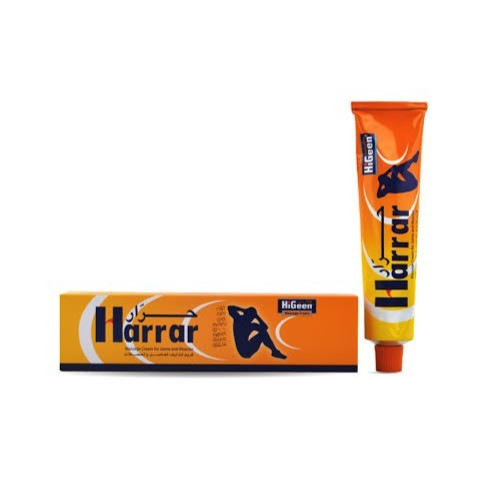 HiGeen Harrar Massage Cream for Joints & Muscles Non Greasy كريم حرار