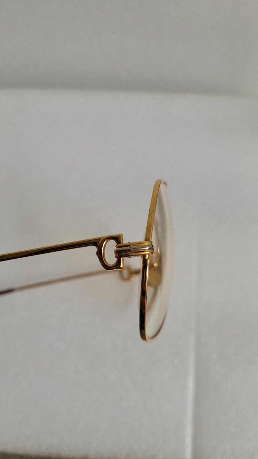Cartier Paris Gold, Aviator Eyeglass Frames Unisex Adults Full RimDesigner